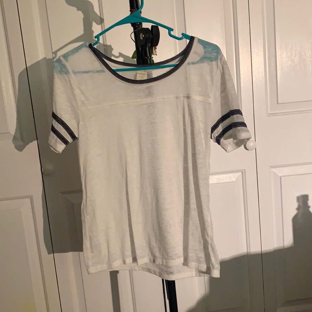 See through white shirt